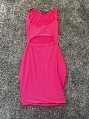 Pretty little thing pink bodycon dress